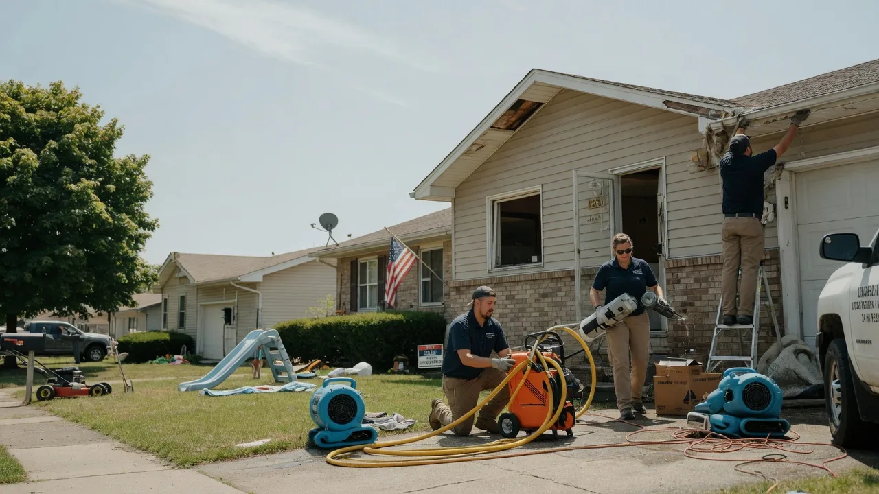 Water Damage Restoration in Coupland, TX near me